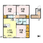コスミオンの間取り画像
