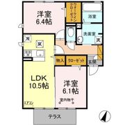 ルーチェ Bの間取り画像