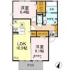 ルーチェ Bの間取り画像