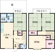 テラスハウスアルファの間取り画像