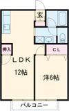 メゾンT2 B棟の間取り画像
