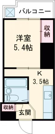 アワノビルの間取り画像