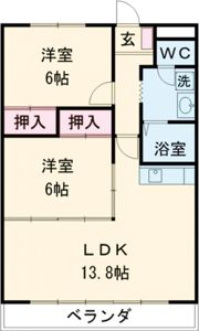 リパルティーレ伊賀の間取り画像