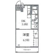 ゆたか五番館の間取り画像