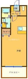 ベルドミール東浜の間取り画像