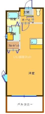 ベルドミール東浜の間取り画像