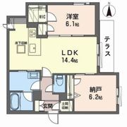 シャーメゾン初音の間取り画像