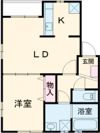 クラージュグランⅡの間取り画像