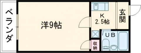 ネオハイツ一色の間取り画像