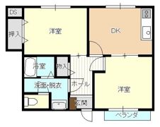 エーデルヴィラの間取り画像