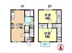 アゼリアテラスAの間取り画像