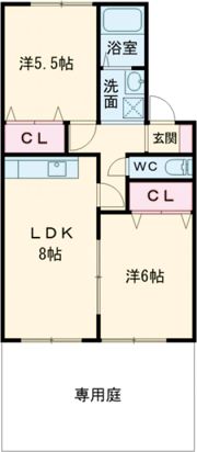 セジュールNAの間取り画像