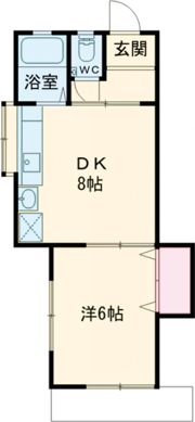 ハイツ大野の間取り画像