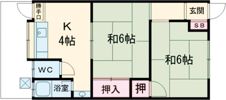 よしみ荘の間取り画像