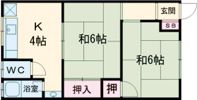 よしみ荘の間取り画像
