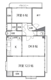 峯村ビルの間取り画像