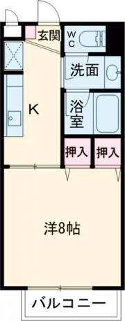 Surplus One樹木館の間取り画像
