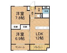 B－maimaiの間取り画像