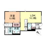 mahina（マヒナ）の間取り画像