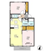 ラークスの間取り画像