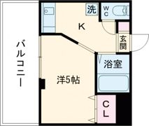 シャポー渡鹿の間取り画像