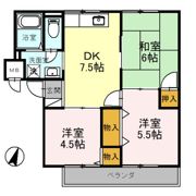 メゾン北神戸の間取り画像