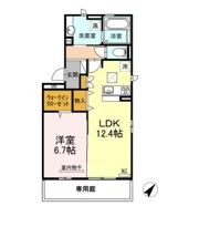 D-room千鳥の間取り画像