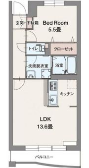 プレミアムコートみなみ野Ⅱの間取り画像