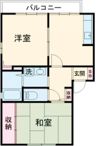 サニーパレス川代Cの間取り画像