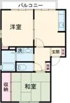 サニーパレス川代Cの間取り画像