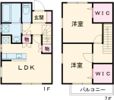 ボヌール沖野3番館の間取り画像
