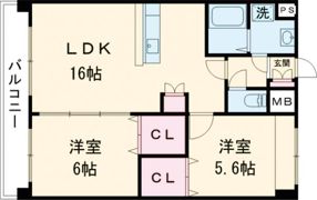 エテルナ水前寺の間取り画像