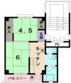 Oasis Umedaira 1の間取り画像