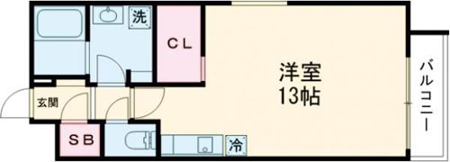 CASA＋αならまちの間取り画像