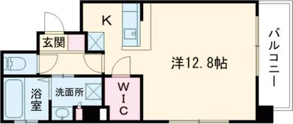 ぽぽろ比治山の間取り画像