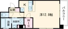 ぽぽろ比治山の間取り画像