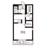 ジュネス八ツ面A棟の間取り画像