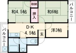 101マンションの間取り画像
