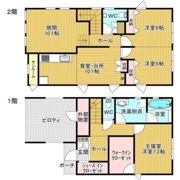 堀川町18番戸建ての間取り画像