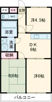 青梅ルーブルハウンズの間取り画像