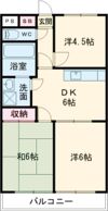 青梅ルーブルハウンズの間取り画像