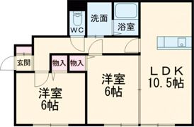 ヴィラステージBの間取り画像