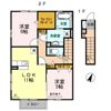 イーストヒルズCの間取り画像