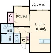 SPRING AOSAKIの間取り画像