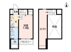 aries(アリエス)二日市の間取り画像