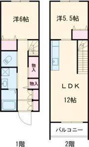 LEA・TOWNの間取り画像