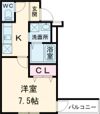 フジパレス諏訪ノ森駅東の間取り画像