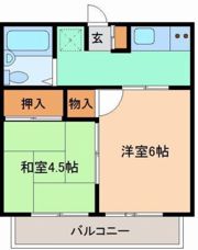メゾン宮の間取り画像