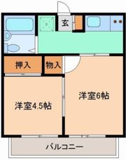 メゾン宮の間取り画像