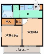 メゾン宮の間取り画像